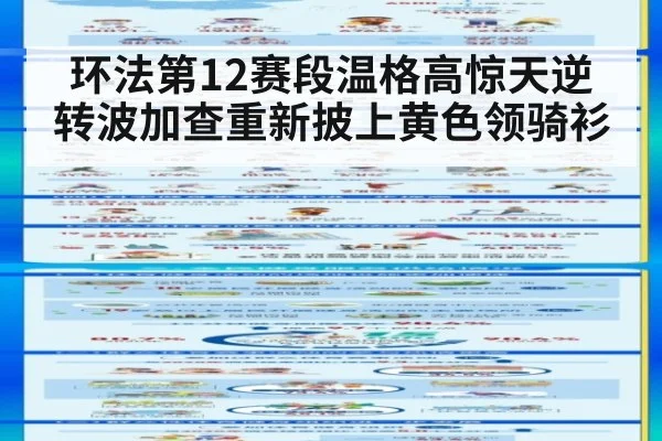 环法第12赛段温格高惊天逆转波加查重新披上黄色领骑衫